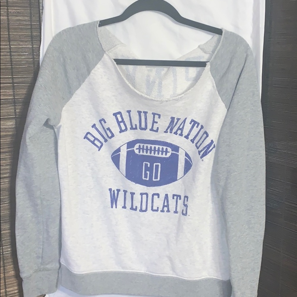 KY Wildcats off the shoulder sweatshirt